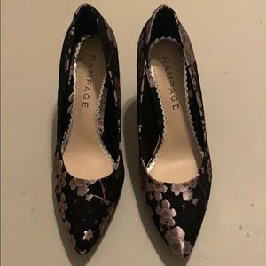 Never worn Rampage block heel